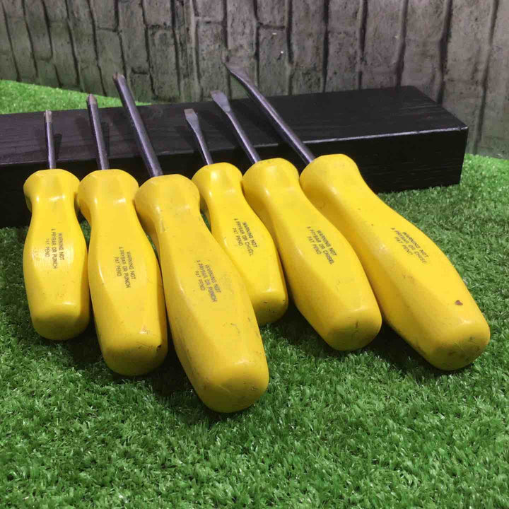 スナップオン(Snap-on) ハードグリップドライバー 6本セット SDDシリーズ 【川口店】