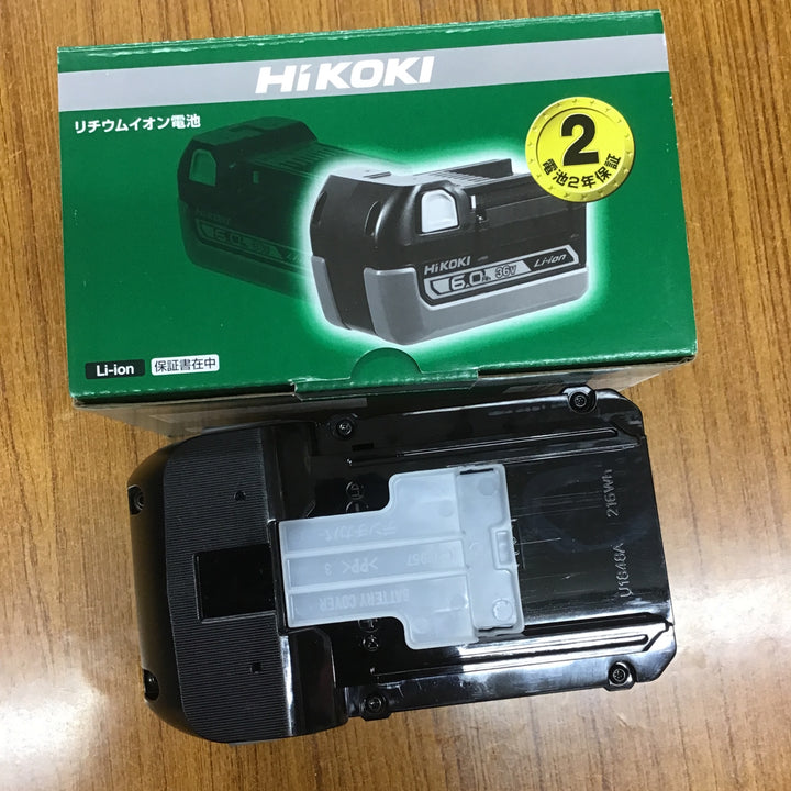 HiKOKI　ハイコーキ　日立　リチウムイオンバッテリー　BSL3660　36V　6.0Ah　保証書無し【桶川店】