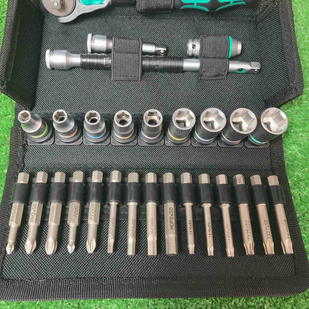 Wera/ヴェラ Zyklop 8100 SA 6 スピードラチェット1/4" セット 28点セット【岩槻店】