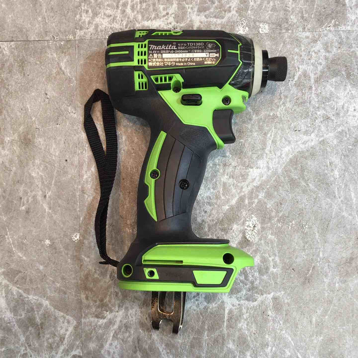 ★マキタ(makita) コードレスインパクトドライバー TD138DRFXL【八潮店】