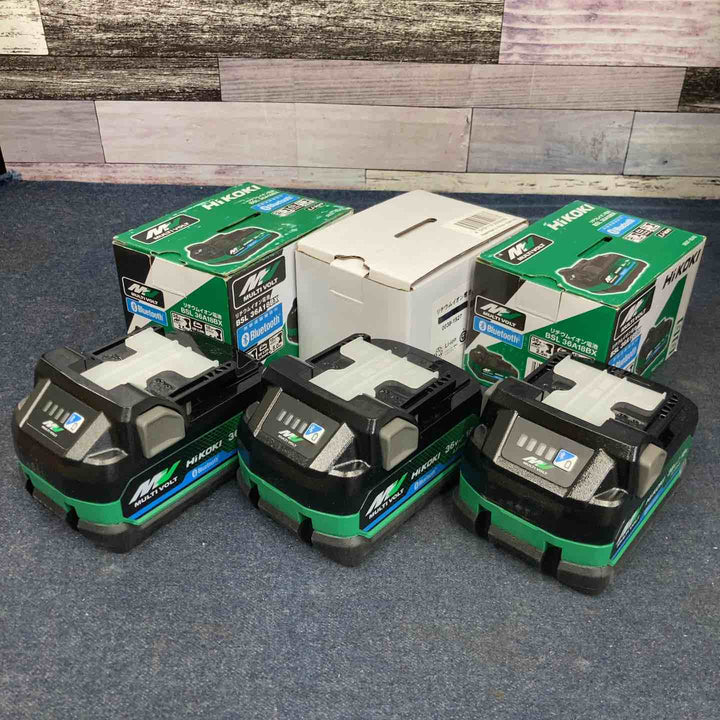 ハイコーキ(HIKOKI ※旧:日立工機) リチウムイオンバッテリー 36V/2.5Ah BSL36A18BX 3個セット【八潮店】