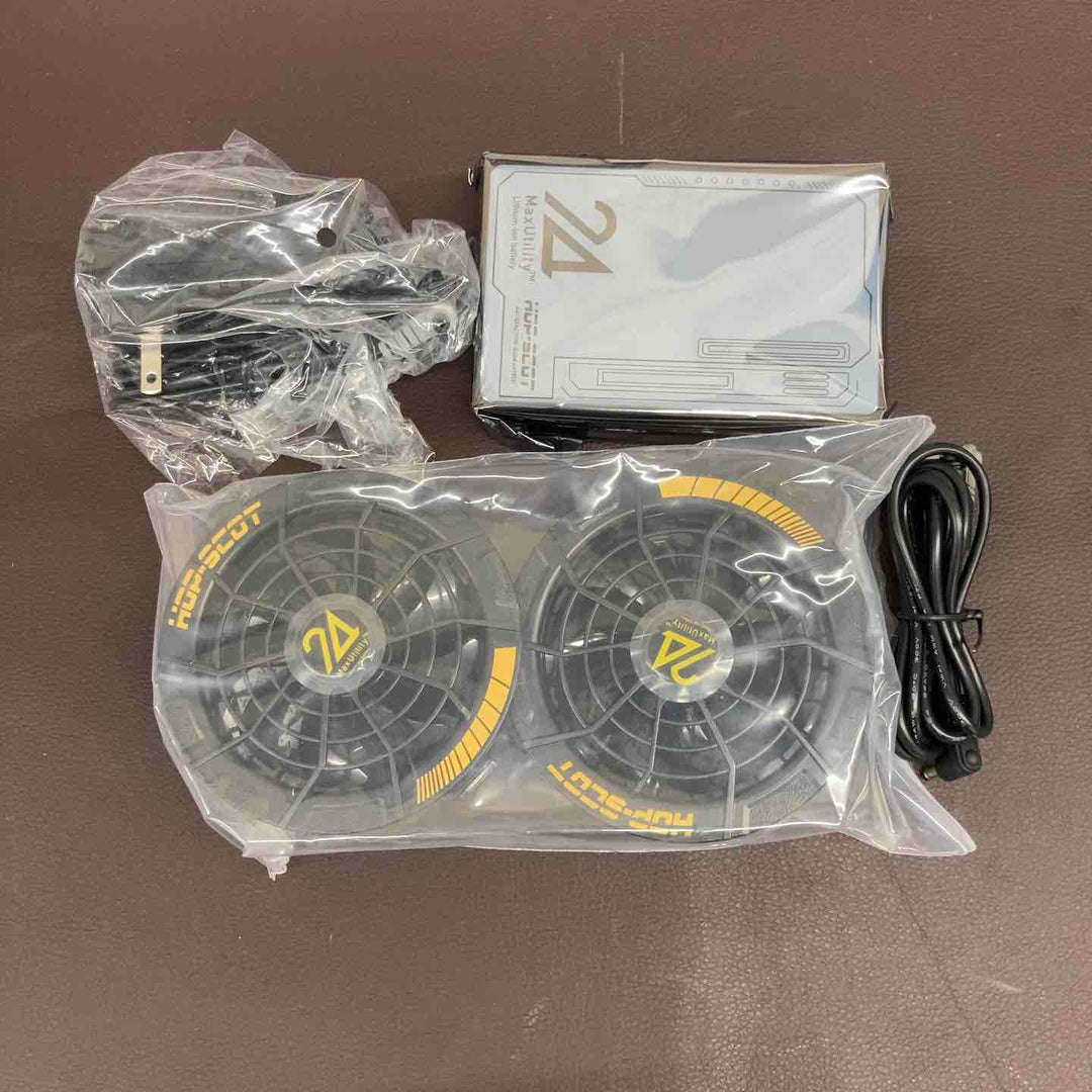 【未使用品(店頭展示品)】アゼスト HOP-SCOT 2293AZ 24V バッテリーファンセット【東大和店】