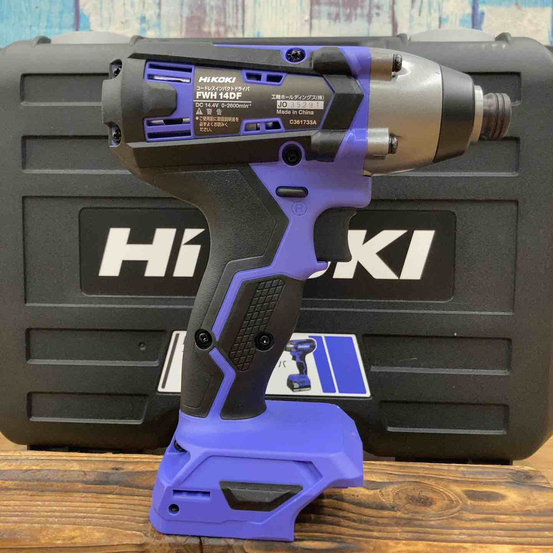 ◇ハイコーキ(HIKOKI ※旧:日立工機) コードレスインパクトドライバ FWH14DF(BG)【柏店】