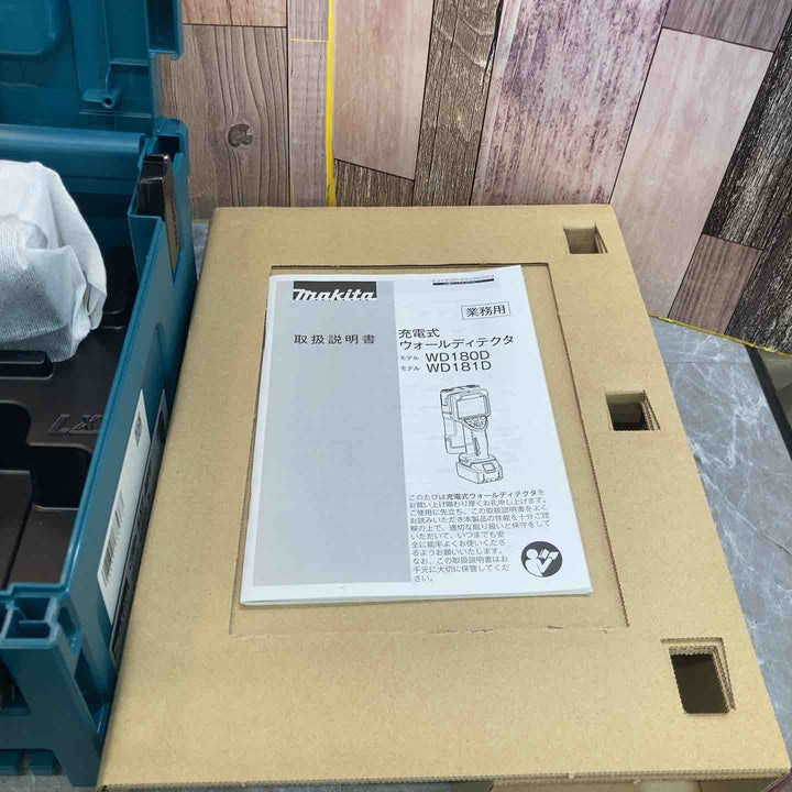 【未使用品】★マキタ makita 18V/14.4V コードレスウォールディテクタ コンクリート探知機 WD181DZK 本体のみ【八潮店】