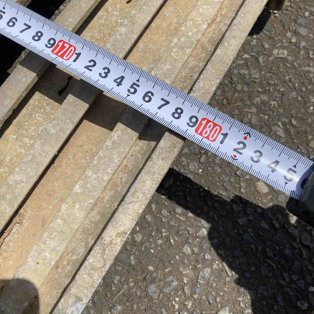 【店頭受取り限定】日軽アルミブリッジ 最大積載荷重1.0t 約1800mm 型式不明 2本セット【八潮店】