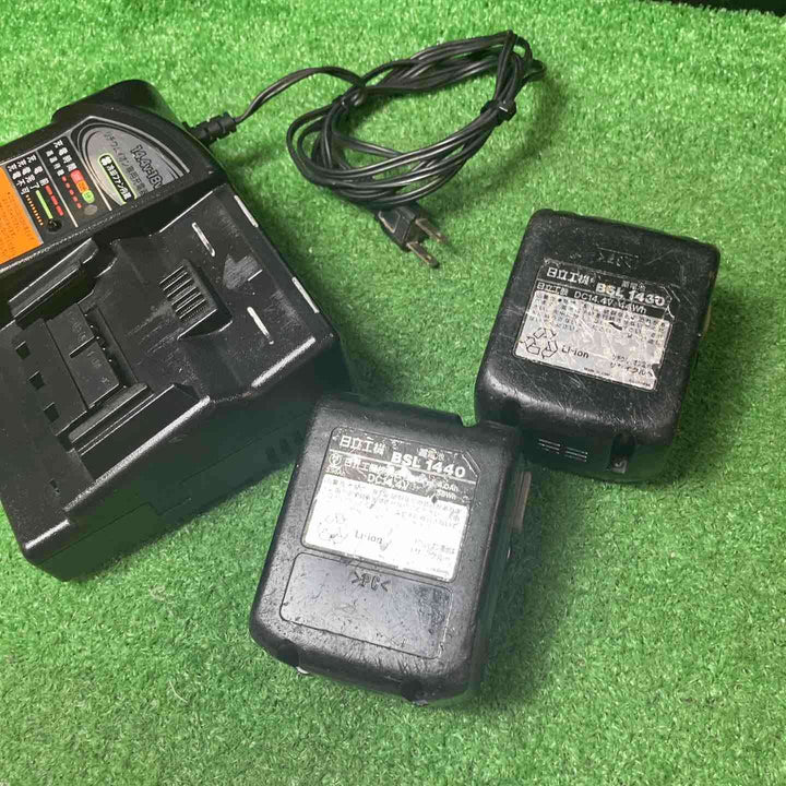【中古品】★ハイコーキ(HIKOKI ※旧:日立工機) コードレスインパクトドライバー WH14DBAL(2LSCK)(W)【岩槻店】