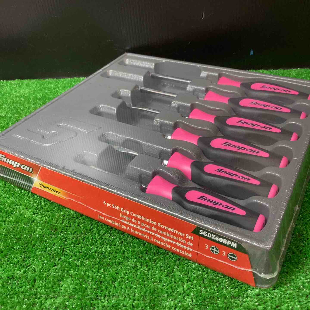 スナップオン/Snap-on ソフトグリップ ドライバーセット SGDX60BPM