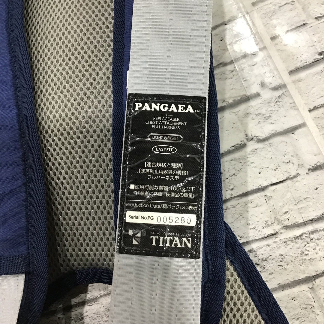 TITAN フルハーネスX型 PANGAEA CANYON-WMLTD-SIMB型 Lサイズ 【川口店】