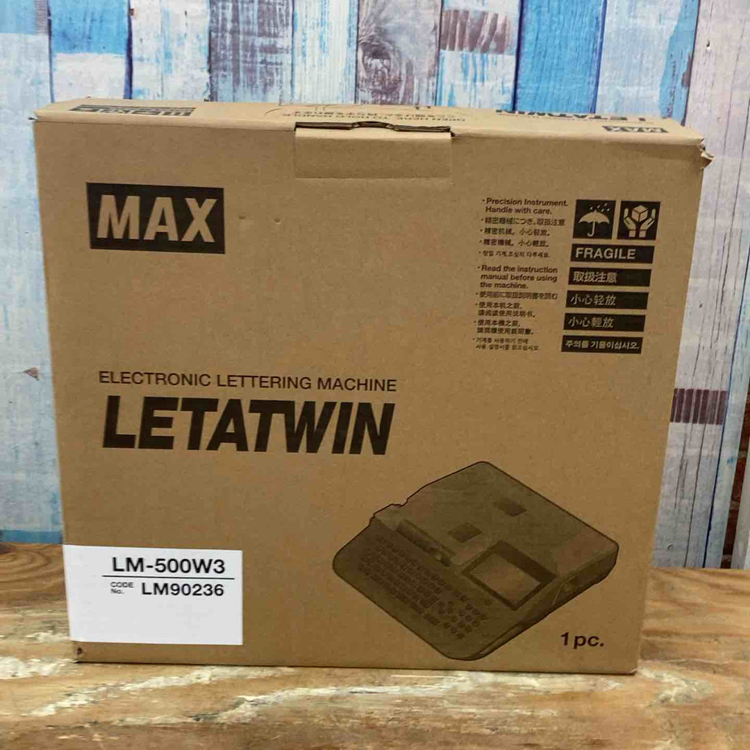 ★マックス(MAX) チューブマーカー(レタツイン) LM-500W3【柏店】