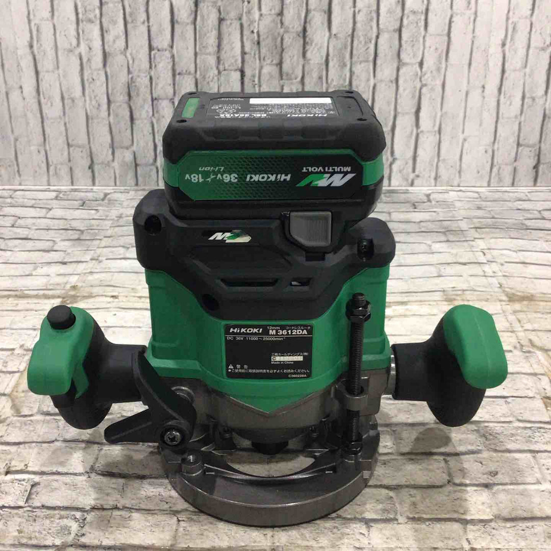 ★ハイコーキ(HIKOKI ※旧:日立工機) コードレスルーター M3612DA(XP)【川口店】