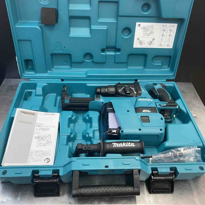 【未使用品(店頭展示品)】 マキタ(makita) 24mmコードレスハンマドリル HR244DZKV 【東大和店】