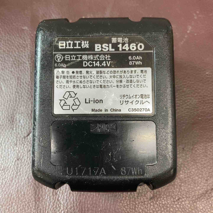 【中古品】 ハイコーキ(HIKOKI ※旧:日立工機) 14.4V 125mm コードレス丸のこ C14DBL(NN) マルノコ 【東大和店】