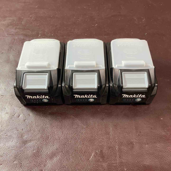 【未使用品(店頭展示品)】マキタ(makita) リチウムイオンバッテリー 40Vmax/4.0Ah BL4040 3点まとめ【東大和店】