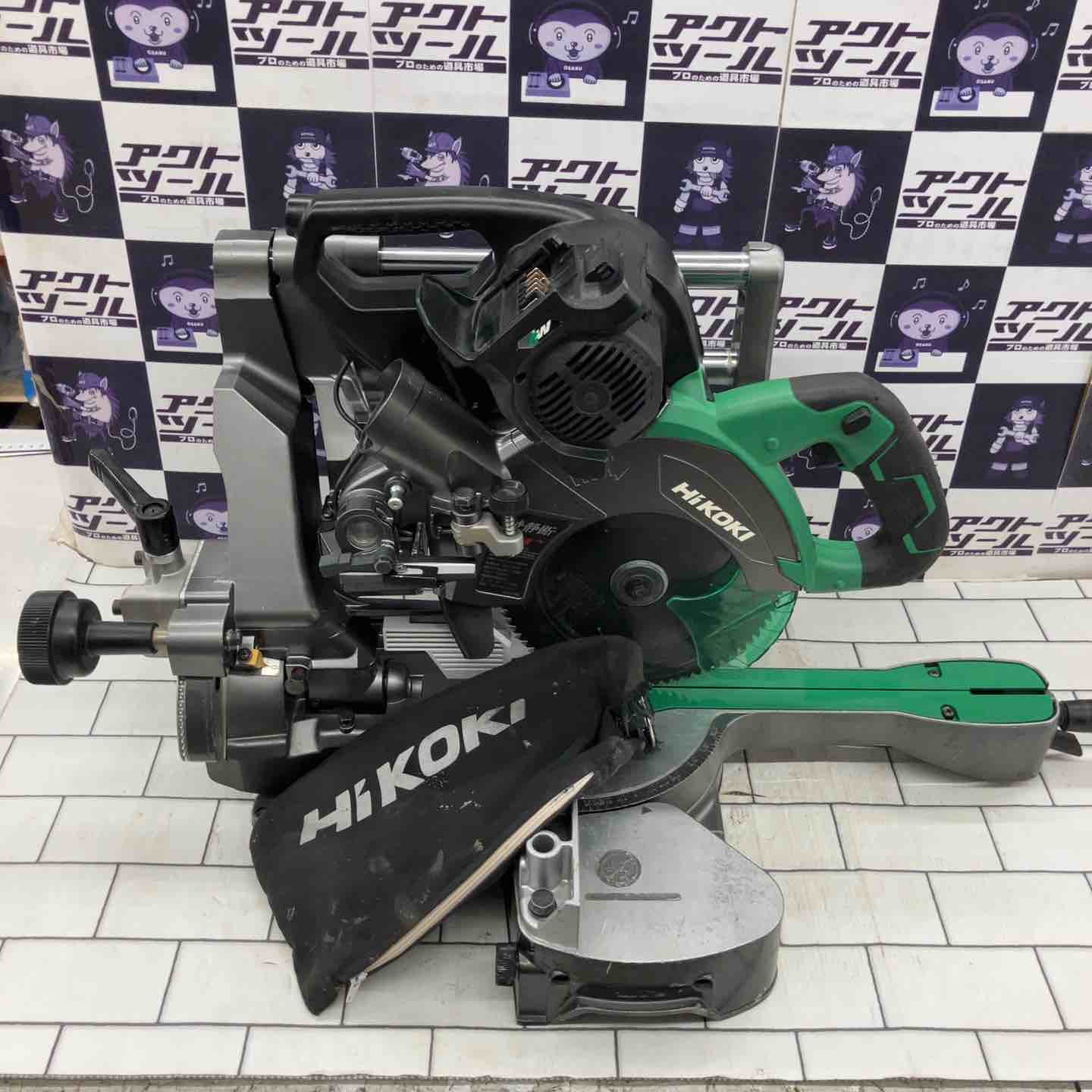 ☆ハイコーキ(HIKOKI ※旧:日立工機) コードレス卓上スライド丸のこ