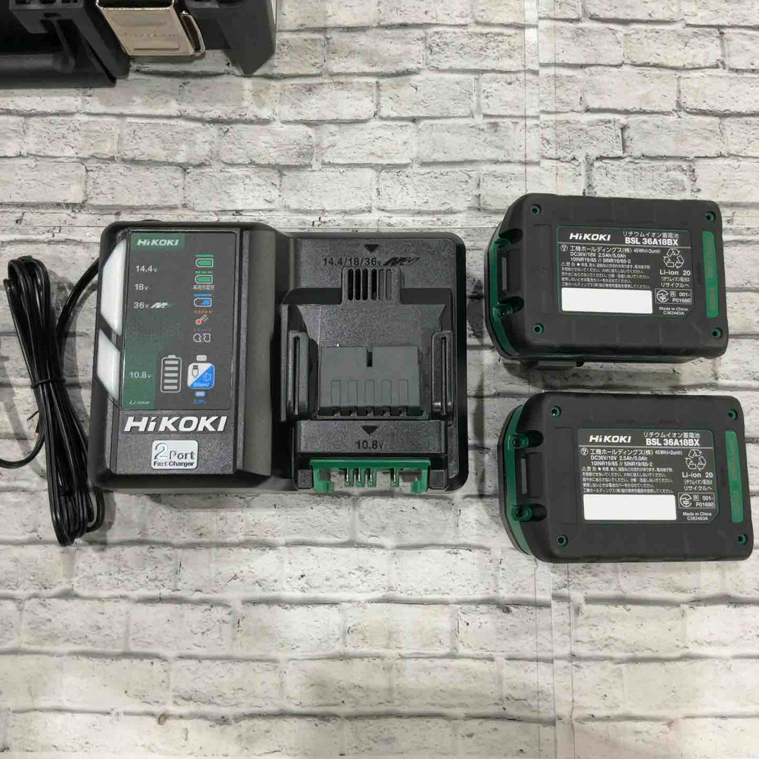 ★ハイコーキ(HIKOKI ※旧:日立工機) コードレスインパクトドライバ フォレストグリーン WH36DD(2XHGSZ)【川口店】