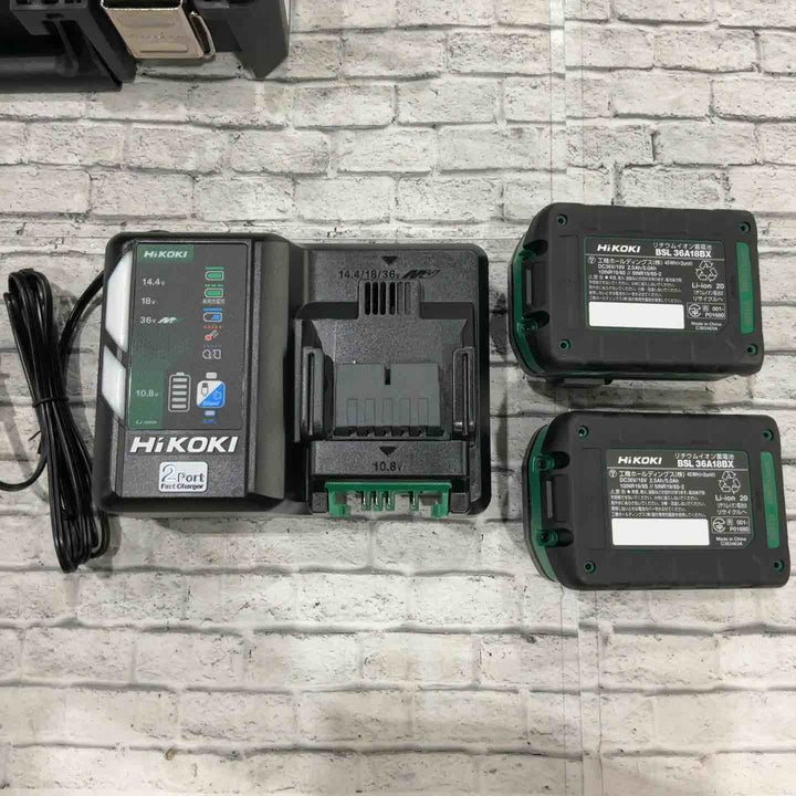 ★ハイコーキ(HIKOKI ※旧:日立工機) コードレスインパクトドライバ フォレストグリーン WH36DD(2XHGSZ)【川口店】