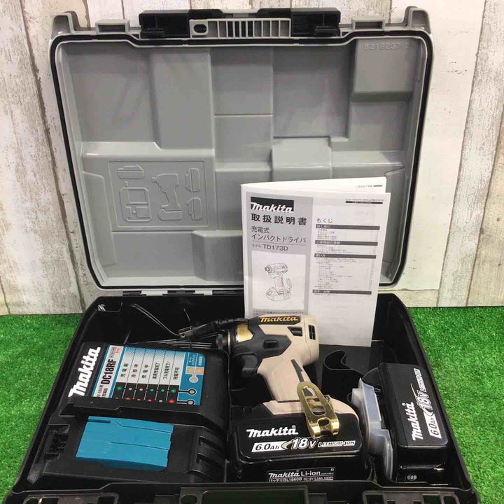 ☆マキタ(makita) コードレスインパクトドライバー TD173DGXPG LTX20周年限定カラー プレミアムグレージュ【町田店】