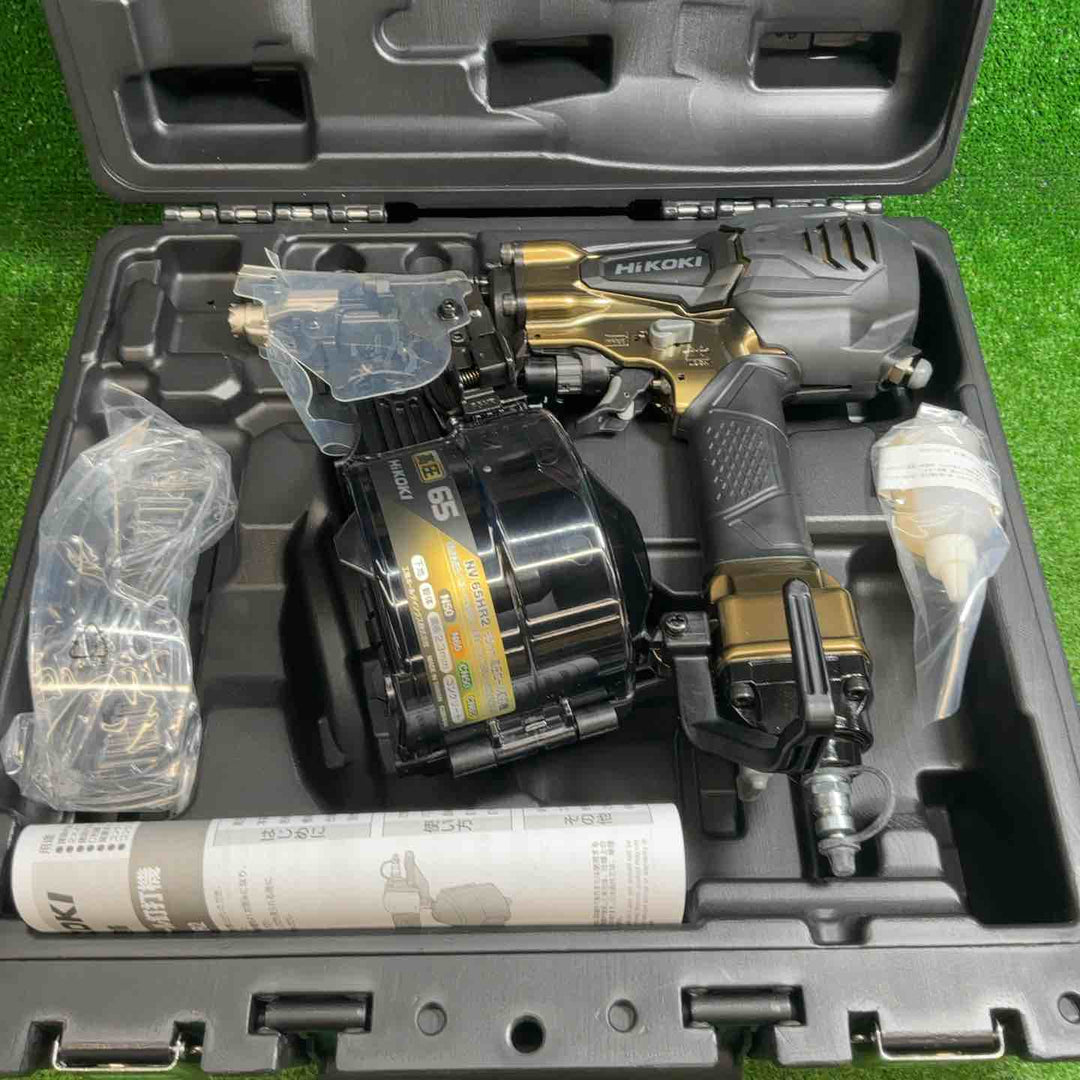 【未使用品】 ハイコーキ(HIKOKI ※旧:日立工機) 高圧エア釘打ち機 NV65HR2(S) 【藤沢店】