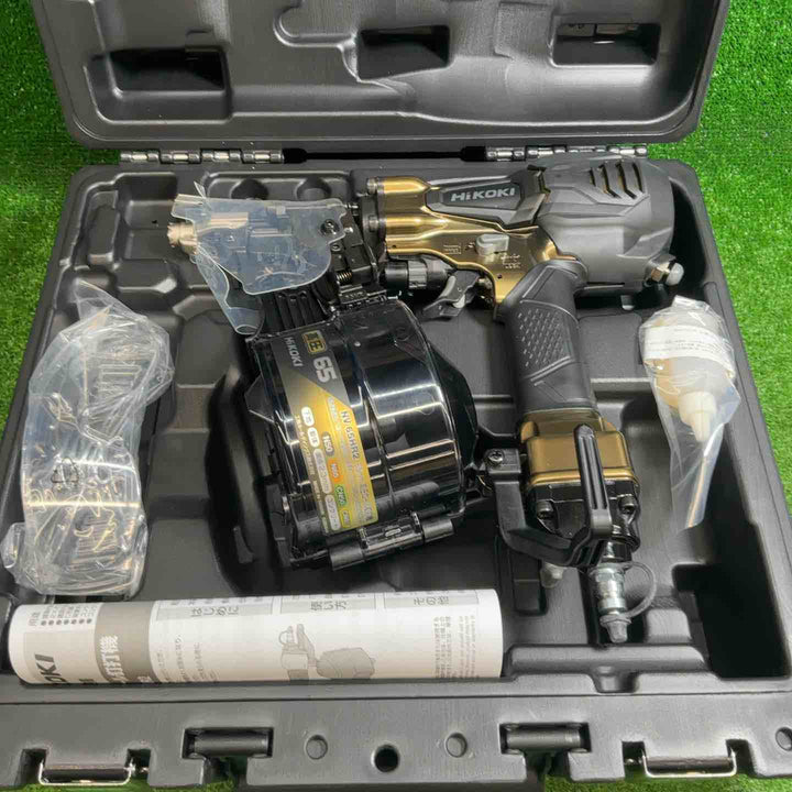 【未使用品】 ハイコーキ(HIKOKI ※旧:日立工機) 高圧エア釘打ち機 NV65HR2(S) 【藤沢店】