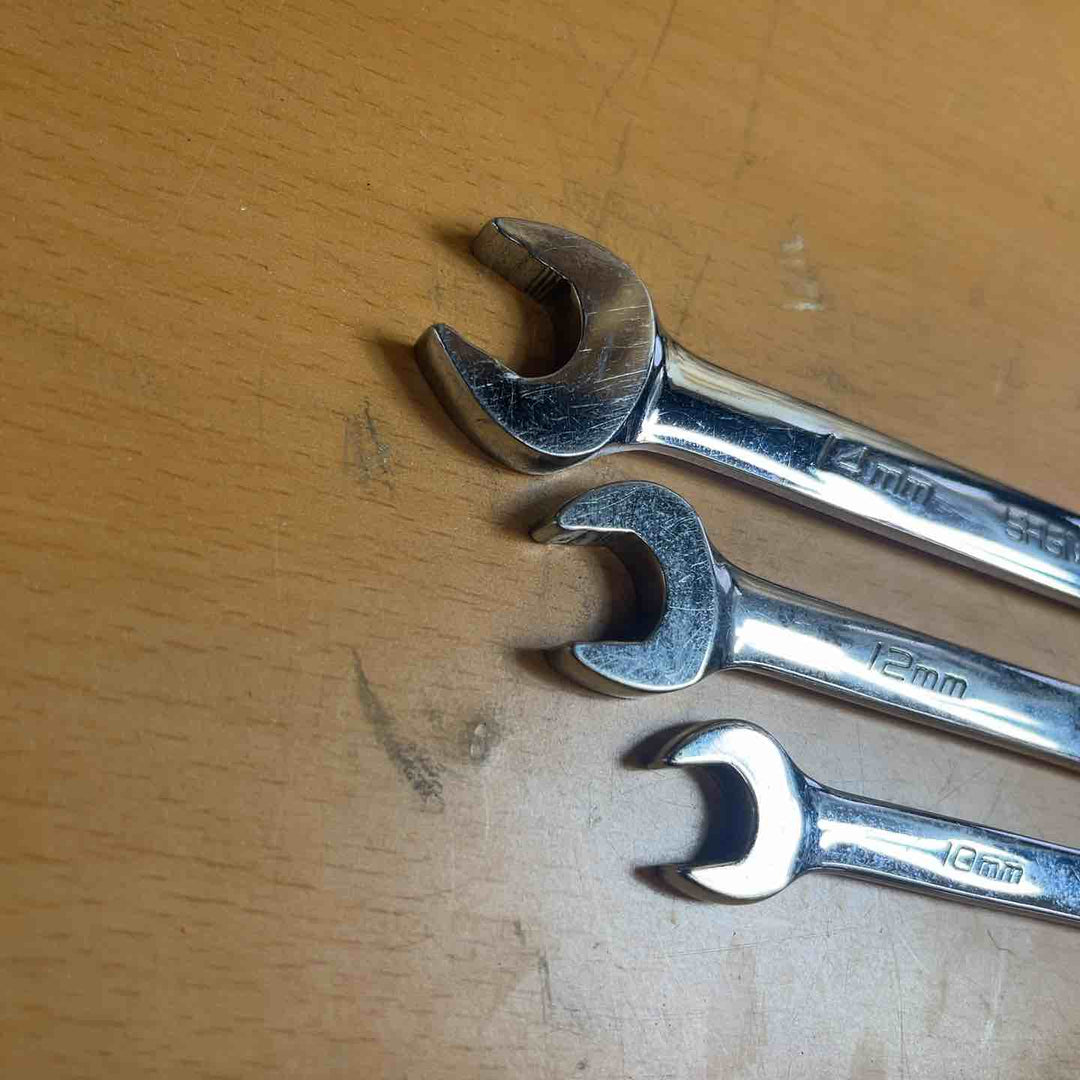 Snap-on スナップオン　オープンエンドスピードレンチ　SRSM10/SRSM12/SRSM14　3個 【越谷店】