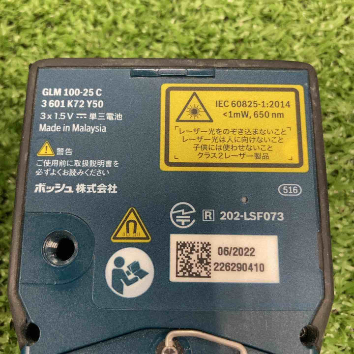 ◇ボッシュ(BOSCH) レーザー距離計 GLM100-25C【川崎店】