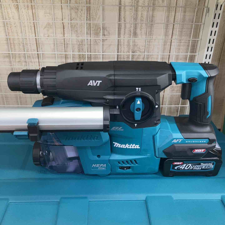 送料無料【未使用品】マキタ(makita) コードレスハンマドリル HR008GRMXV 40V フルセット 集じんシステム付き【柏店】