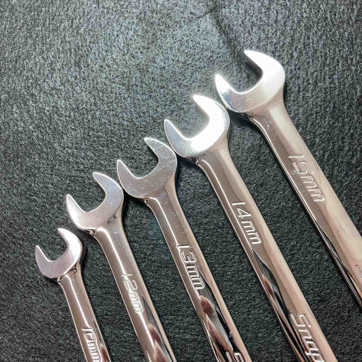 【中古美品】 Snap-on(スナップオン) OEXM100B/120B/130B/140B/150B フランクドライブコンビネーションレンチ 5本セット 【東大和店】