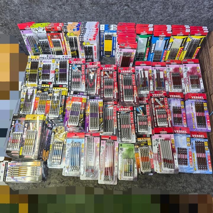 【まとめ売り！未使用】ビット 5本入り約242パック・1～2本入り約294パック 計536パック Anex VESSEL SUNFLAG メーカー・サイズ混合
