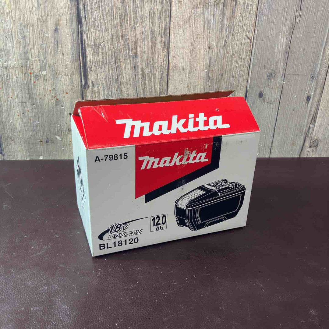【未使用(店頭展示品)】マキタ(makita) リチウムイオンバッテリー 18V/12.0Ah BL18120【東大和店】