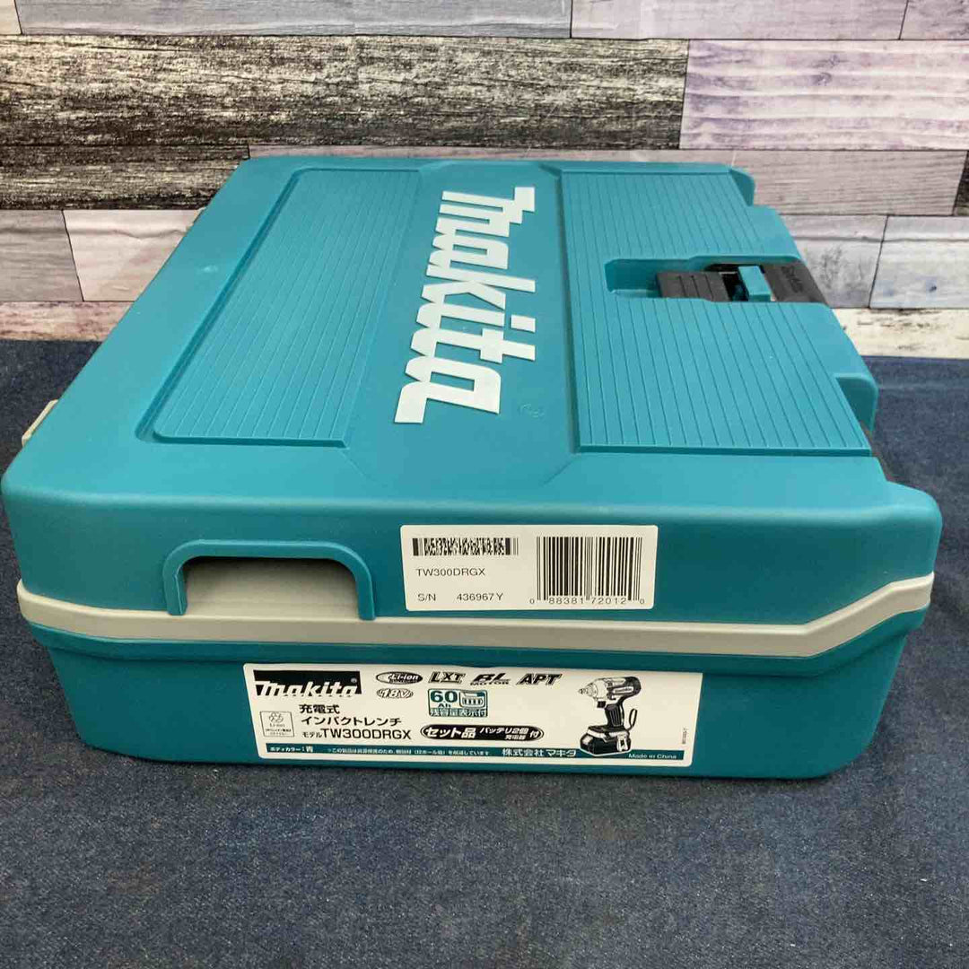 【未使用品】★マキタ makita 18V コードレスインパクトレンチ TW300DRGX【八潮店】
