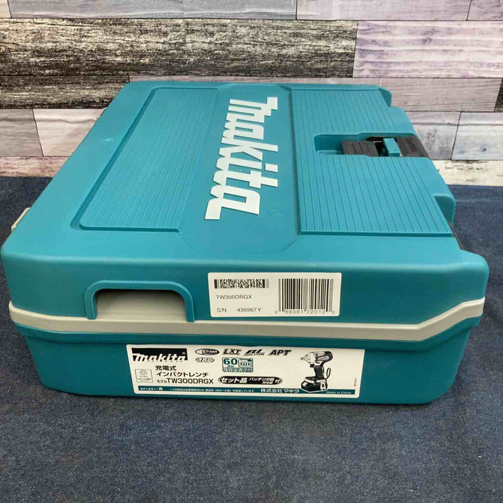 【未使用品】★マキタ makita 18V コードレスインパクトレンチ TW300DRGX【八潮店】