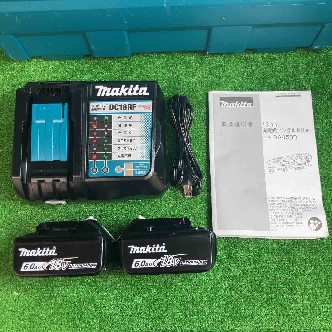 ◇マキタ(makita) 13mmコードレスアングルドリル  DA450DRGX【越谷店】