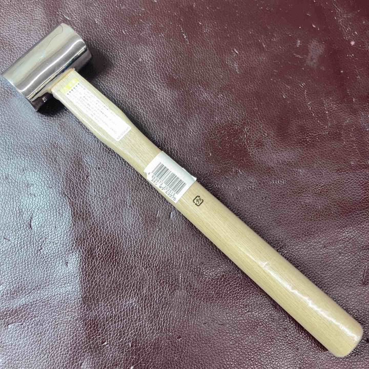 【未使用(店頭展示品)】 須佐製作所 ステンレス製木柄玄能 だるま 375g 【東大和店】