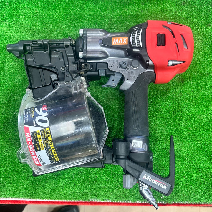 ★マックス(MAX) 高圧エア釘打ち機 HN-90N6(D)-G【草加店】