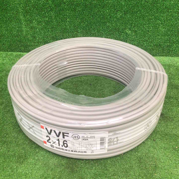 【未使用品】 協和・太陽ケーブルテック・SFCC VVFケーブル 2芯×1.6mm 【鴻巣店】