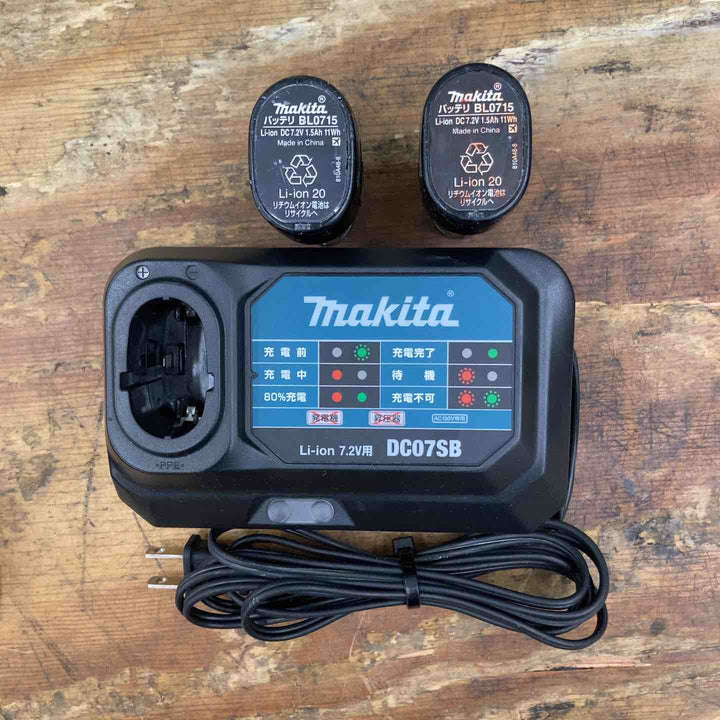 【中古品】★マキタ(makita) コードレスペンインパクトドライバー TD022DSHXB 7.2V フルセット【柏店】