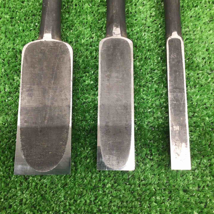 【中古・現状品】 是重 銘 鑿 のみ ＊3本組 【鴻巣店】