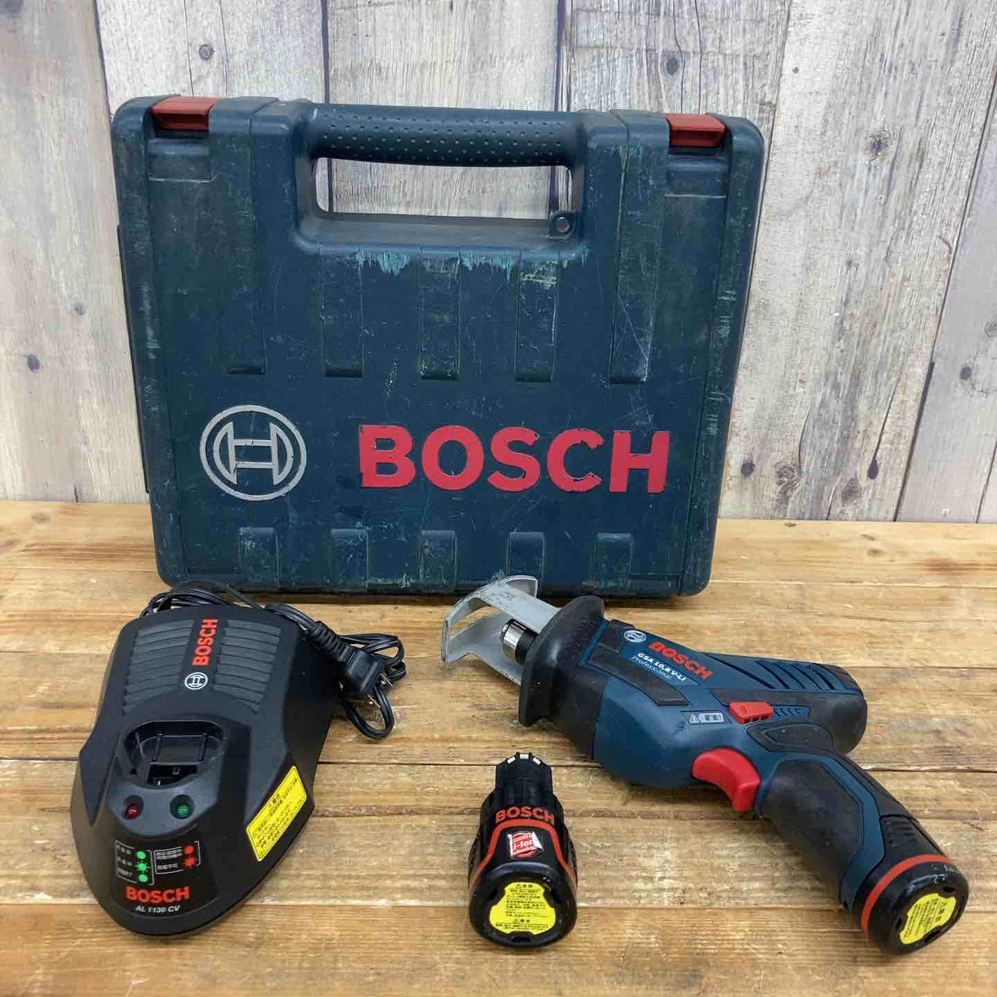 中古品】 ボッシュ(BOSCH) 10.8V コードレスセーバーソー GSA10 中古品】 ボッシュ(BOSCH) 10.8V コードレスセーバーソー GSA10