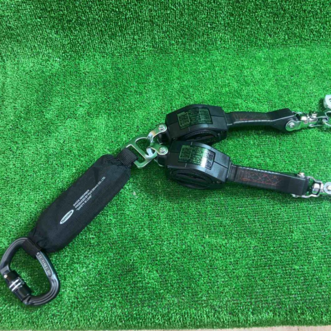 ◇ツヨロン(TSUYORON) EZRITRA イージーリトラ ツインランヤード TL-2-EZ93SV-21KSG-130KG 新規格 墜落制止用器具 兼用型【川越店】