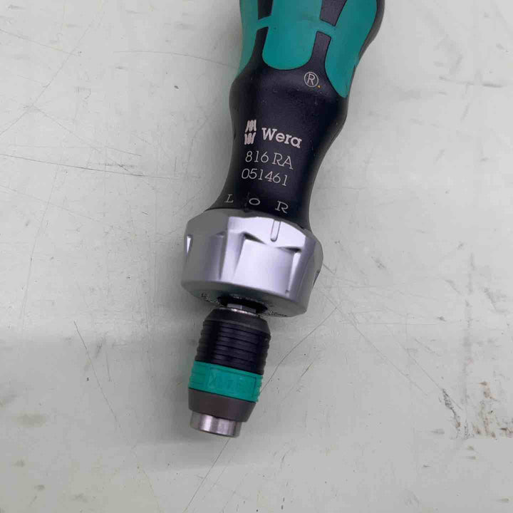 Wera ヴェラ 816RA ビットフォルダー　ラチェットドライバー　【越谷店】