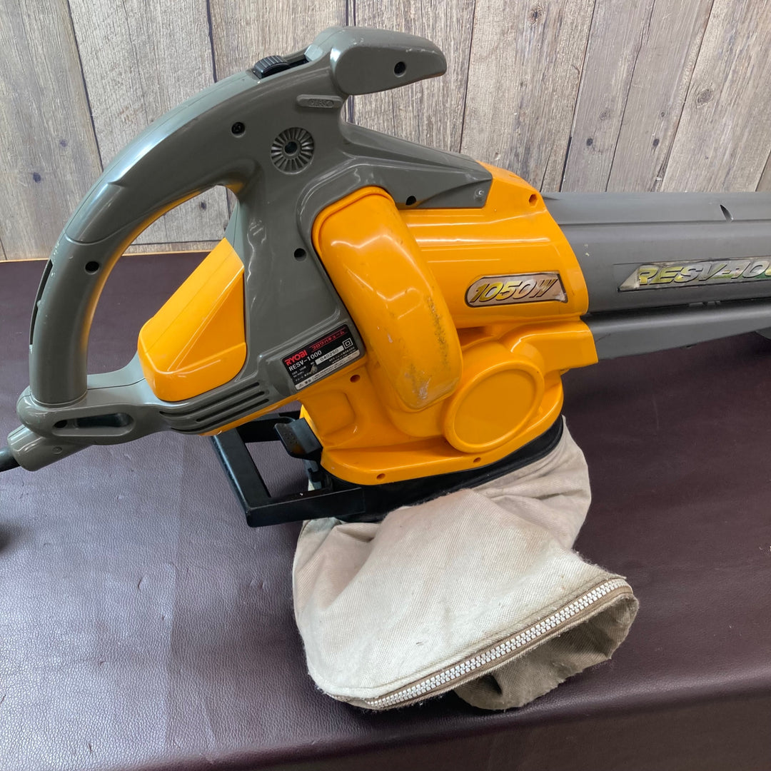【中古品】◇リョービ(RYOBI) ブロワバキューム RESV-1000【東大和店】