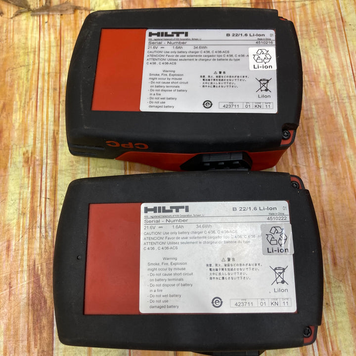 【中古】HILTI(ヒルティ) 充電式ドライウォールスクリュードライバー SD 5000-A22【草加店】