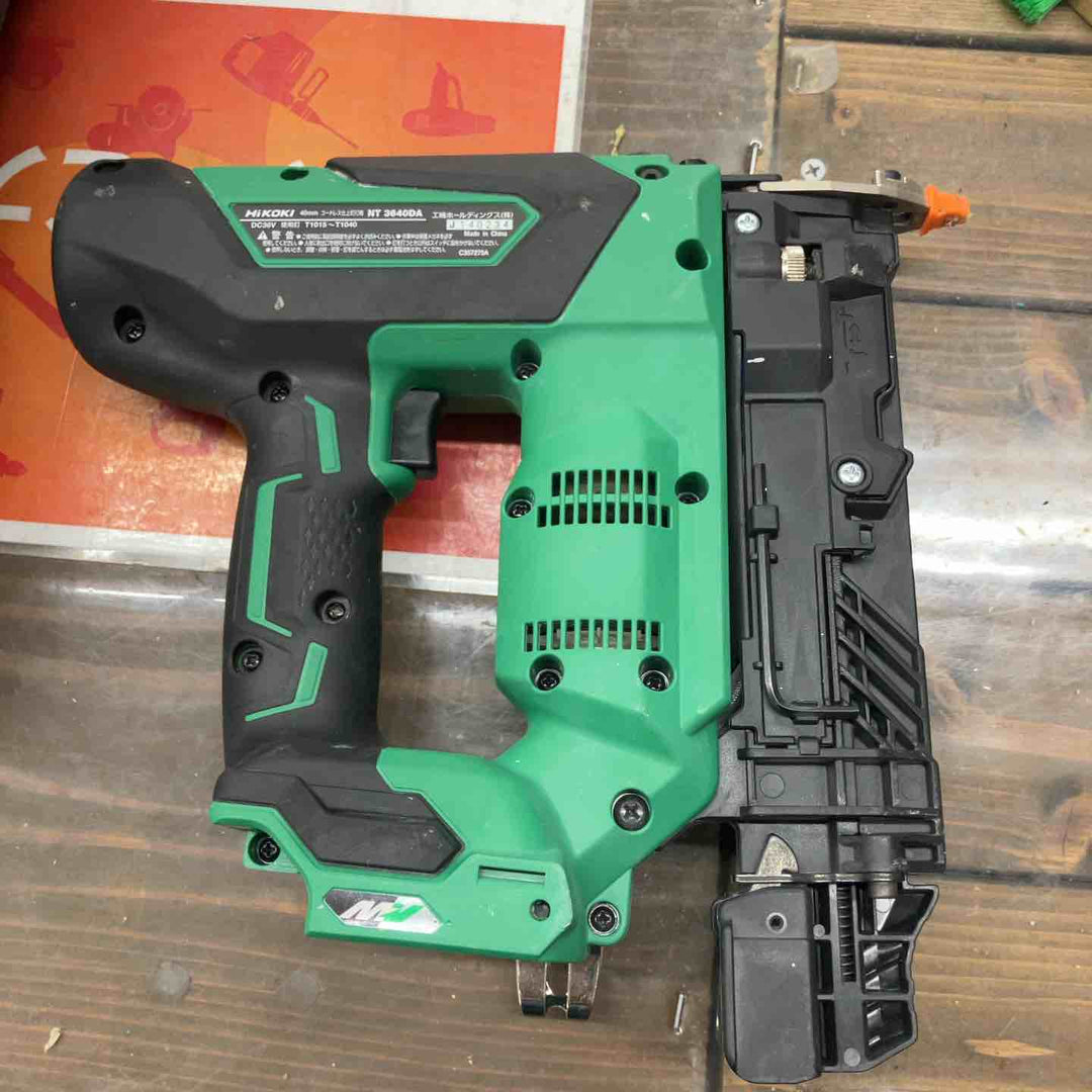 ★ハイコーキ(HIKOKI ※旧:日立工機) コードレスフィニッシュネイラ NT3640DA(NNK)【戸田店】