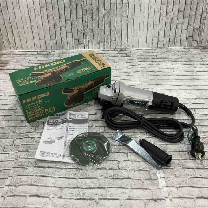 ☆ハイコーキ(HIKOKI ※旧:日立工機) 125mmディスクグラインダ G13S5(E)【川口店】