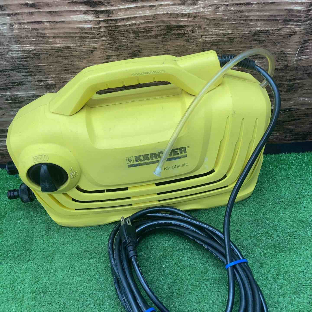 ◇ケルヒャー(KARCHER) 高圧洗浄機 K 2 クラシック CLASSIC【川越店】