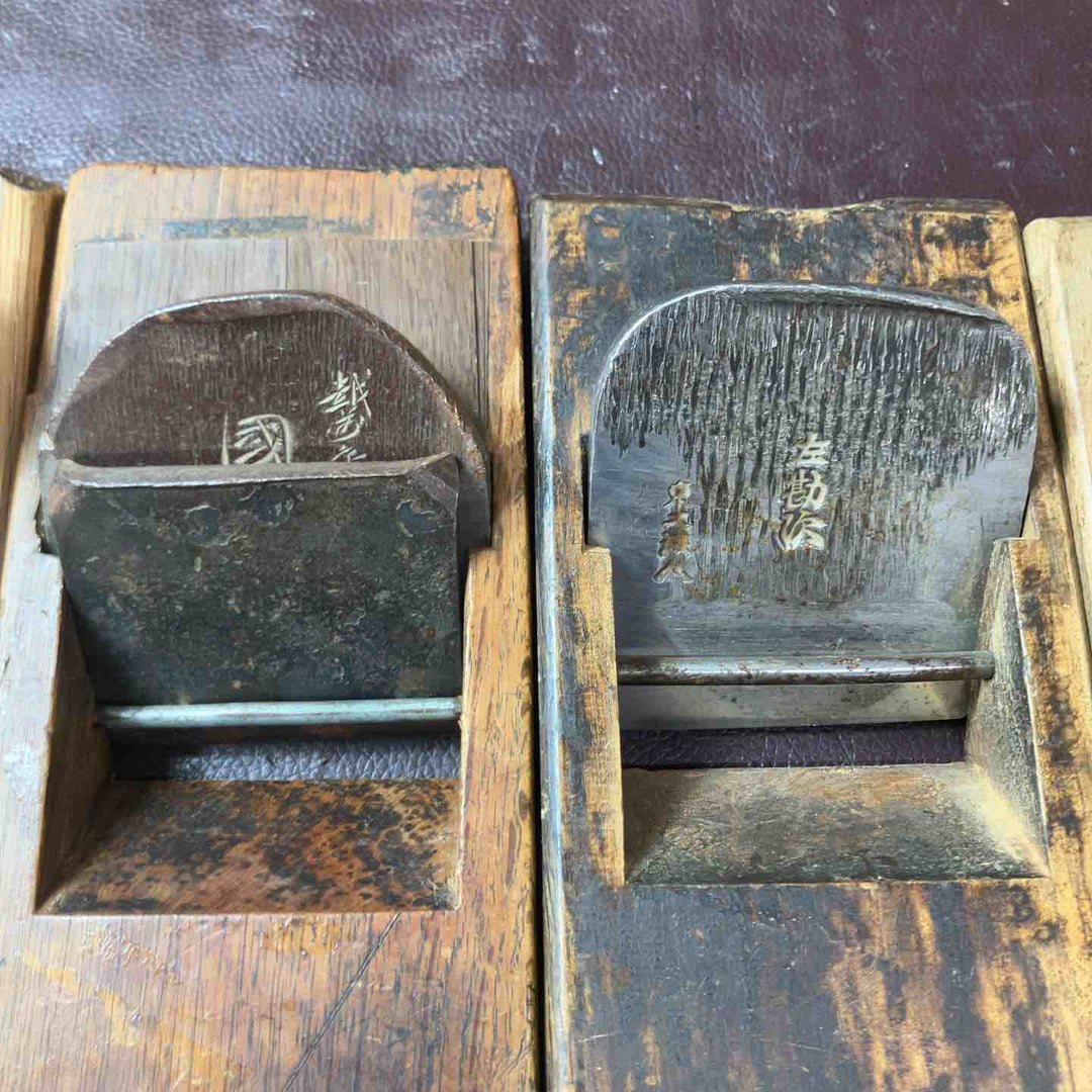 【中古品】 鉋(かんな) 左勘次・國安・虎五郎・東秀雄・菊之助・腕自慢・日本・江戸乙女・弘光・ふじ近 計10個 【東大和店】