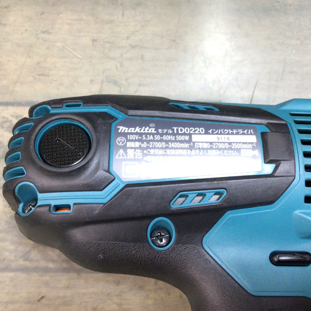 ☆マキタ(makita) インパクトドライバ TD0220【東大和店】