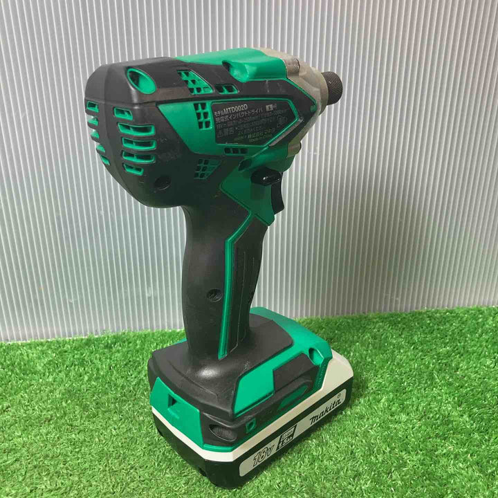 ☆マキタ(makita) コードレスインパクトドライバー MTD002DSX　18V 1.5Ahバッテリー2個付き【岩槻店】