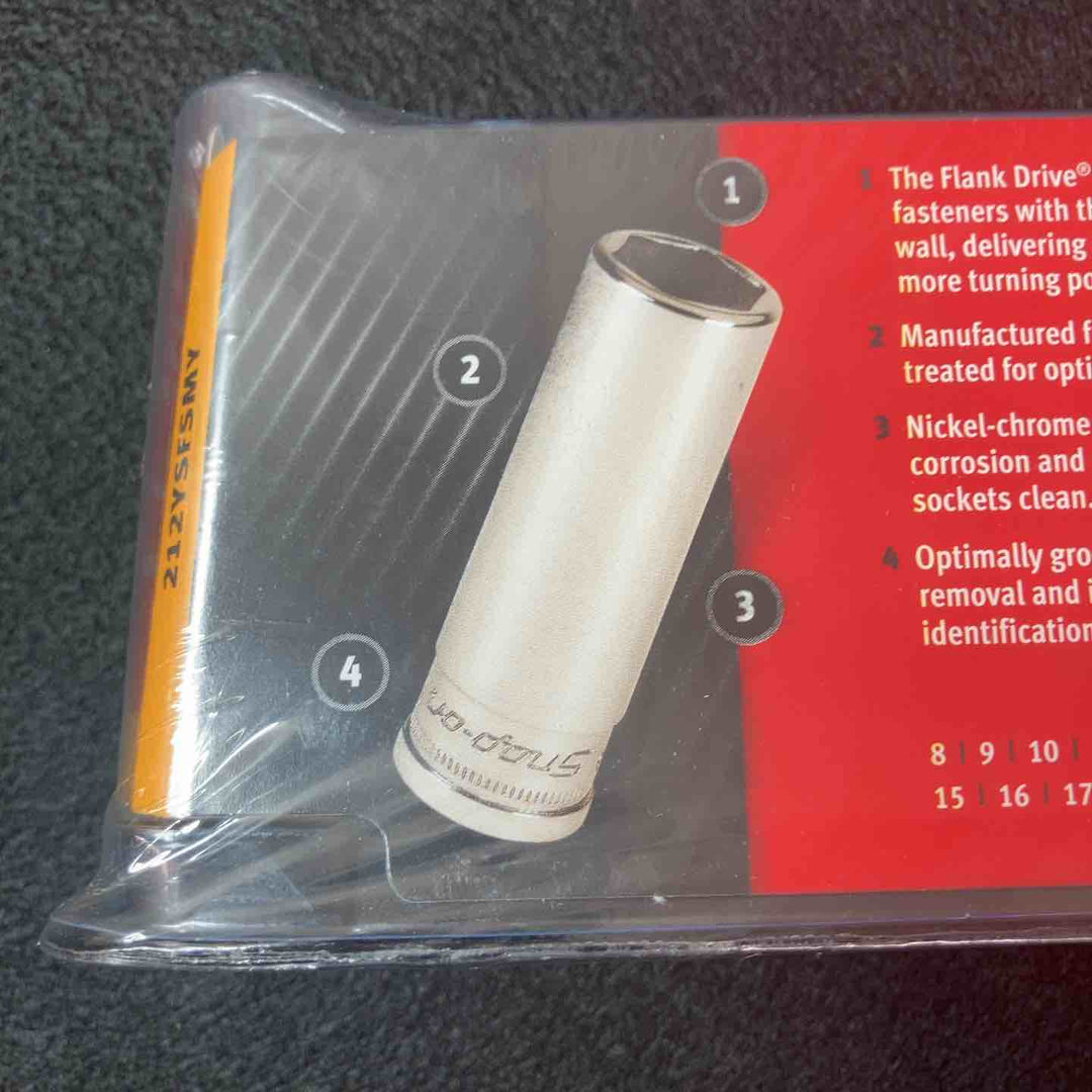 【未使用(店頭展示品)】★スナップオン(Snap-on) 3/8 "ディープソケットセット【FDX】 212YSFSMY【東大和店】
