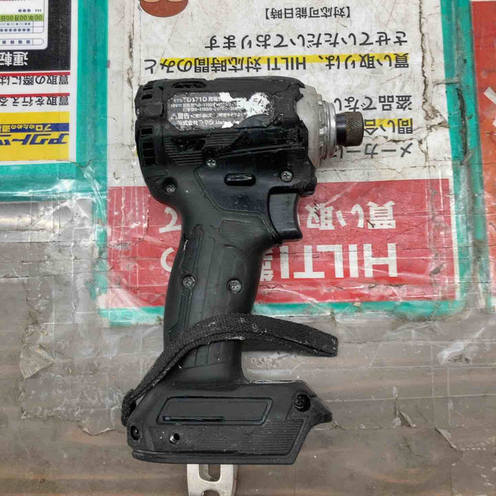 ★マキタ(makita) コードレスインパクトドライバー TD171DZB【戸田店】